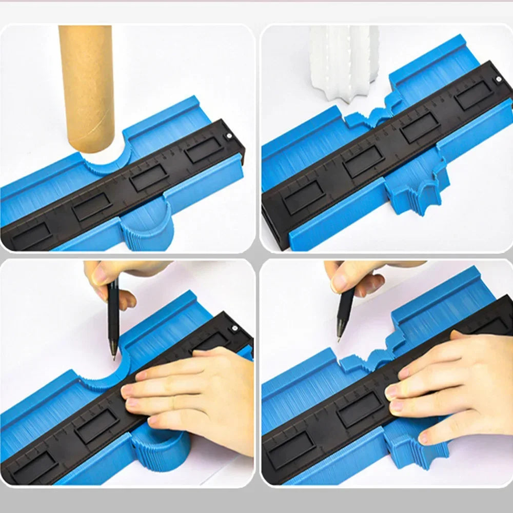 Precision Contour Gauge for Woodworking and Construction