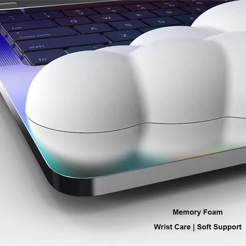 Cloud-Like Memory Foam Wrist Rest for Ergonomic Comfort