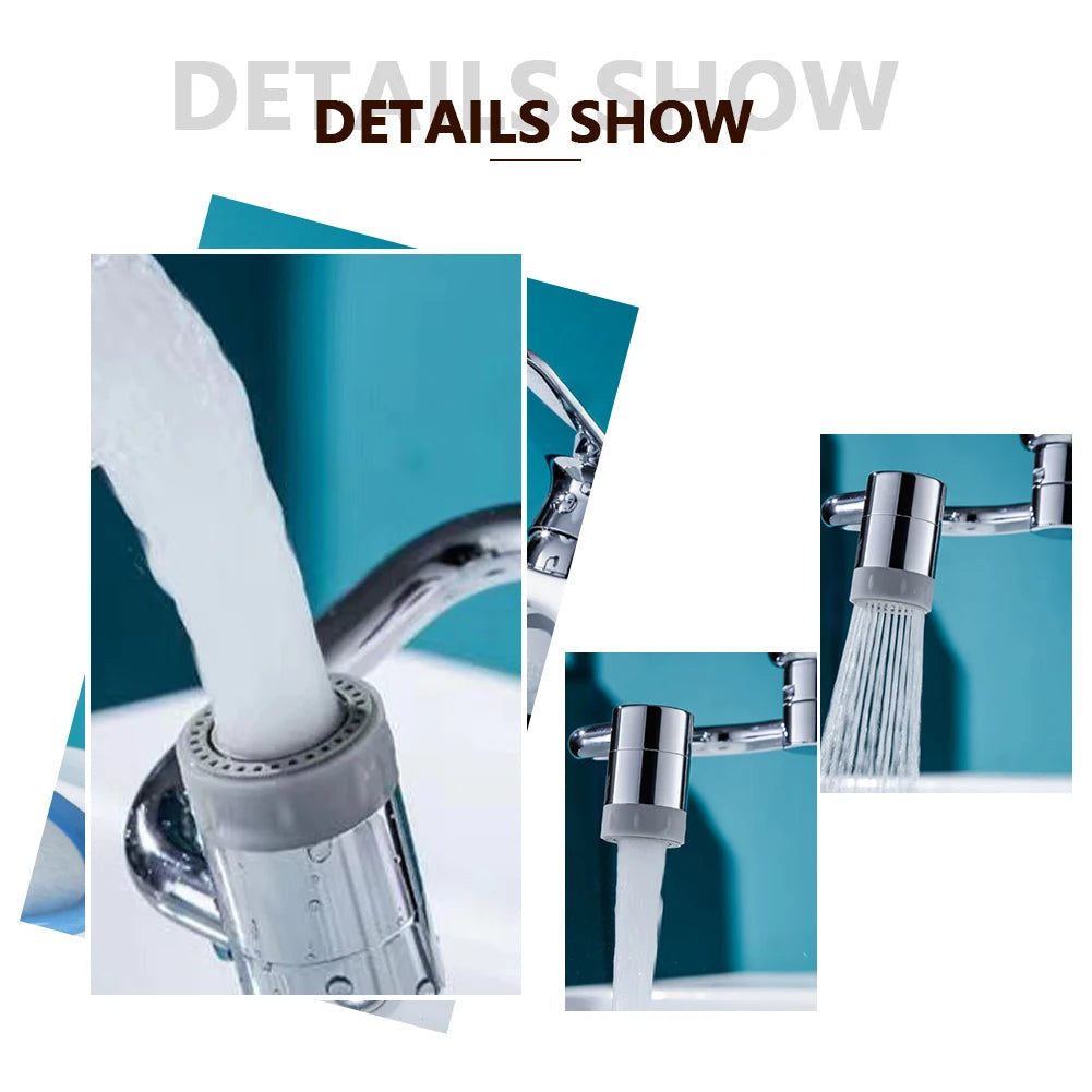 1080 Rotating Universal Faucet Extender – Extend Reach and Rotate for Easy Access