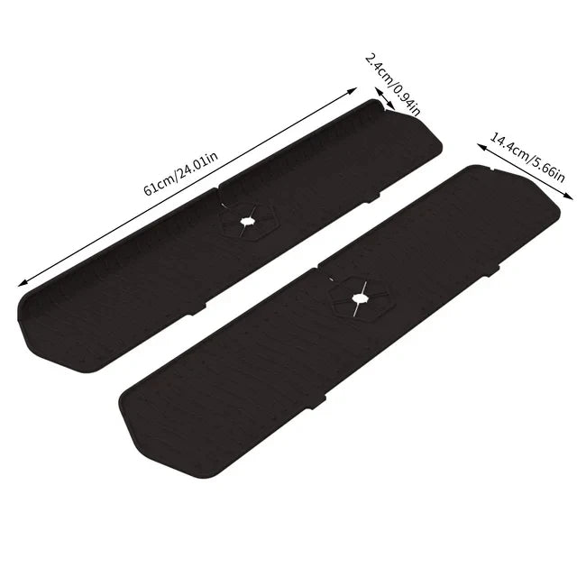 Premium Silicone Kitchen Sink Splash Guard β Effortless Splash Protection & Mess Prevention