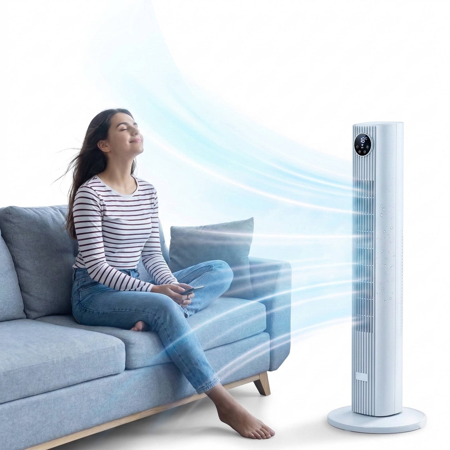 Portable Air Conditioner Unit for Bedroom & Apartment – Compact, Windowless Design, Efficient Room Cooler