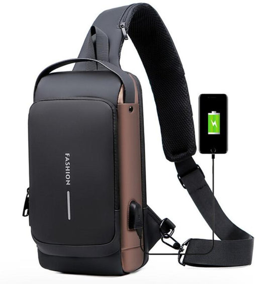 Carbon Fiber Anti-Theft Backpack