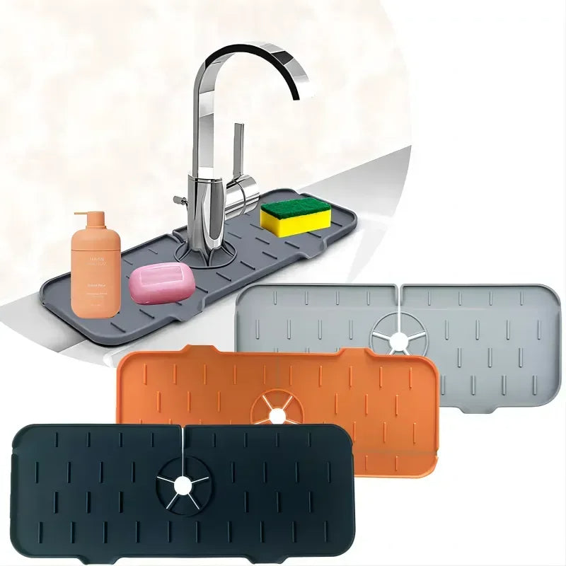 Kitchen Silicone Sink Splash Protector