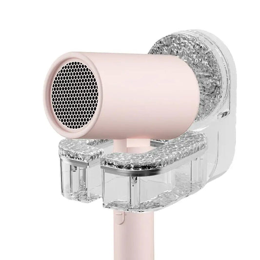 Wall-Mounted Hair Dryer Holder with Suction Cup