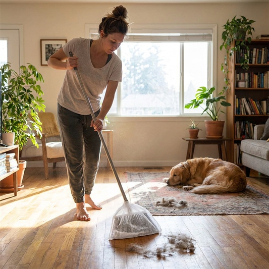 Disposable Broom Cover lifestyle