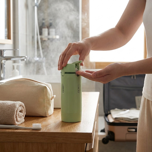 Travel Dispenser Bottles lifestyle