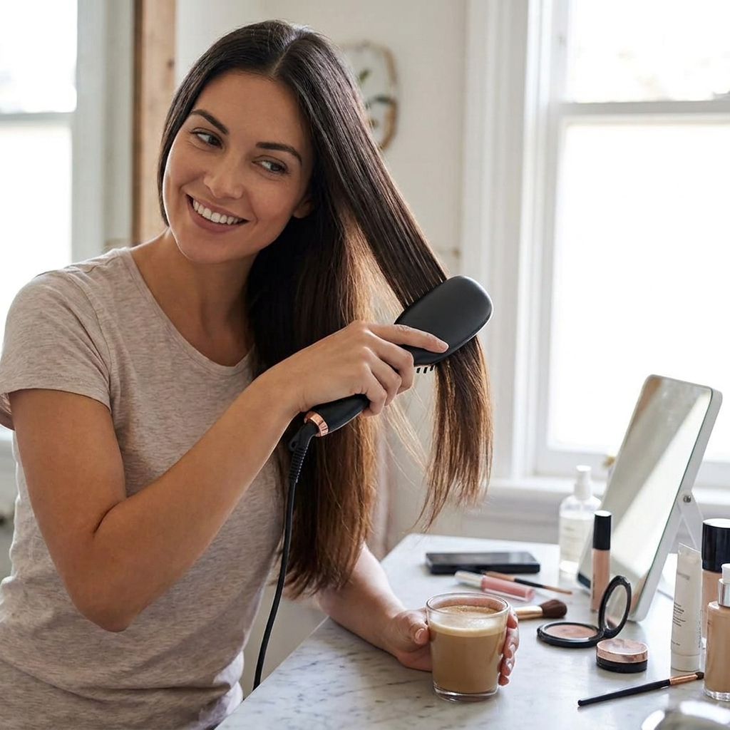Hair Straightener lifestyle