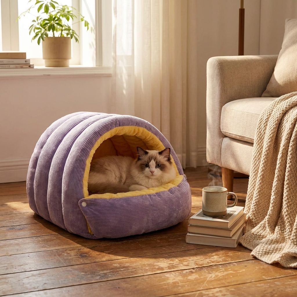 Cat Cave Bed