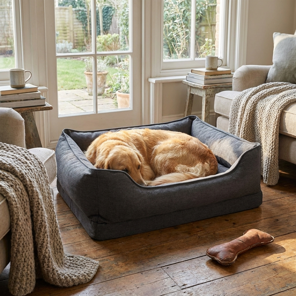 Orthopedic Car Dog Bed Back Seat
