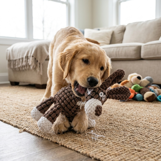 Indestructible Plush lifestyle