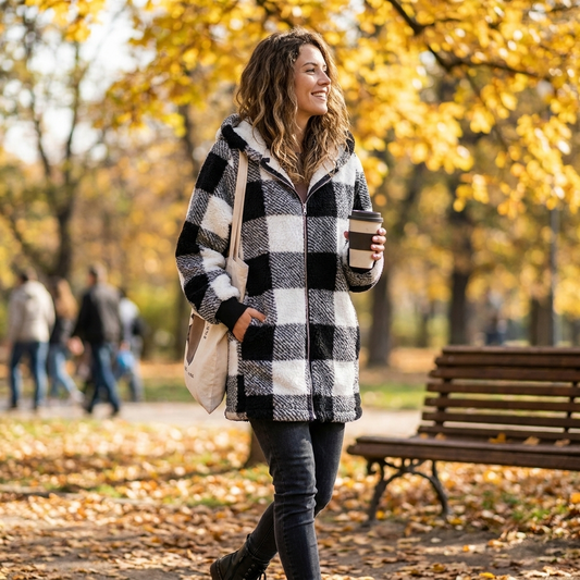 Oversized Hoodie Overcoat lifestyle