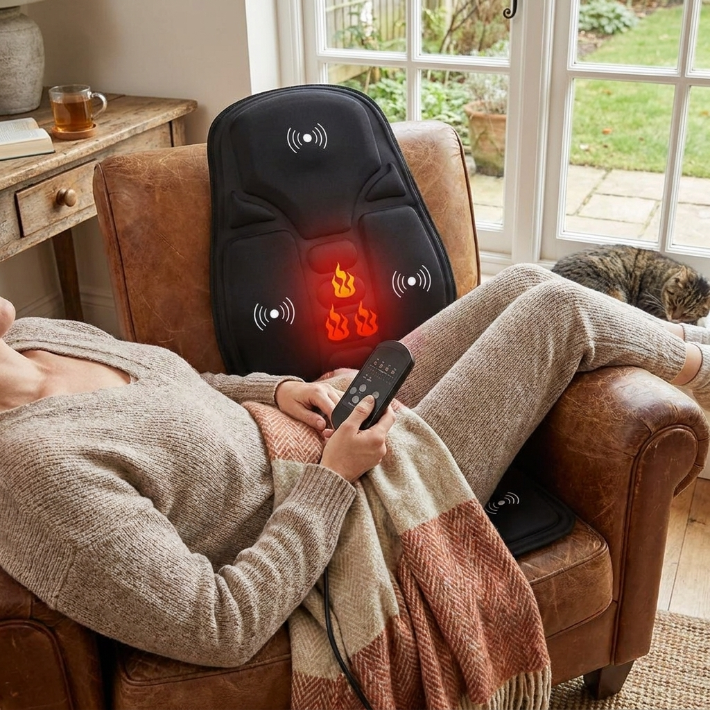 Massage Chair Pad lifestyle