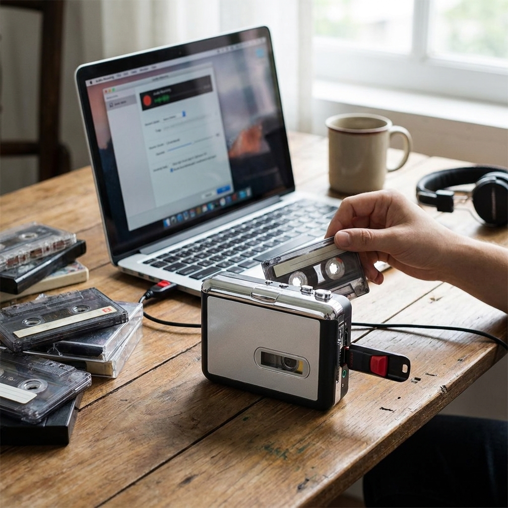 Cassette to USB Converter lifestyle