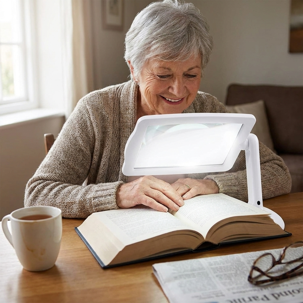 LED Page Magnifier lifestyle