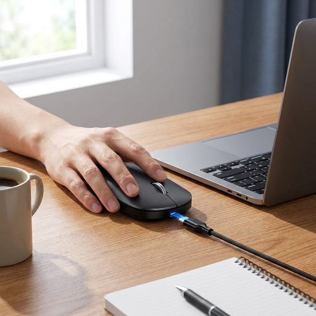 Bluetooth Wireless Mouse lifestyle