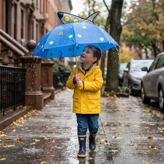 Rainbow Fun Kids Umbrella