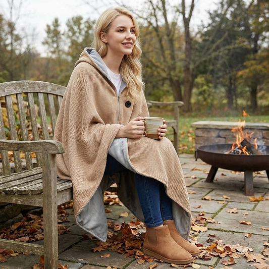 Portable Heated Shawl Blanket