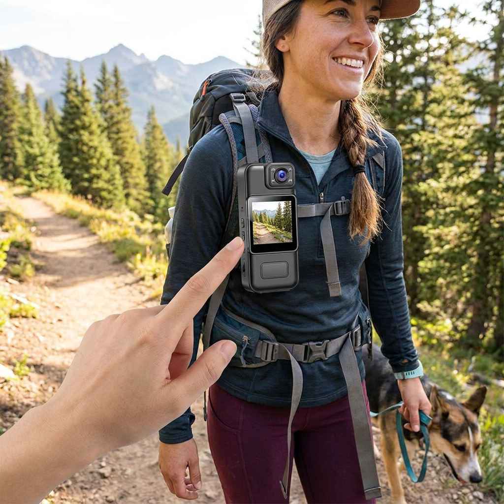 4K Ultra HD WiFi Mini Body Camera