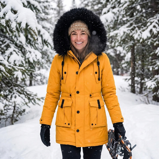 Warm Fashion Coat lifestyle