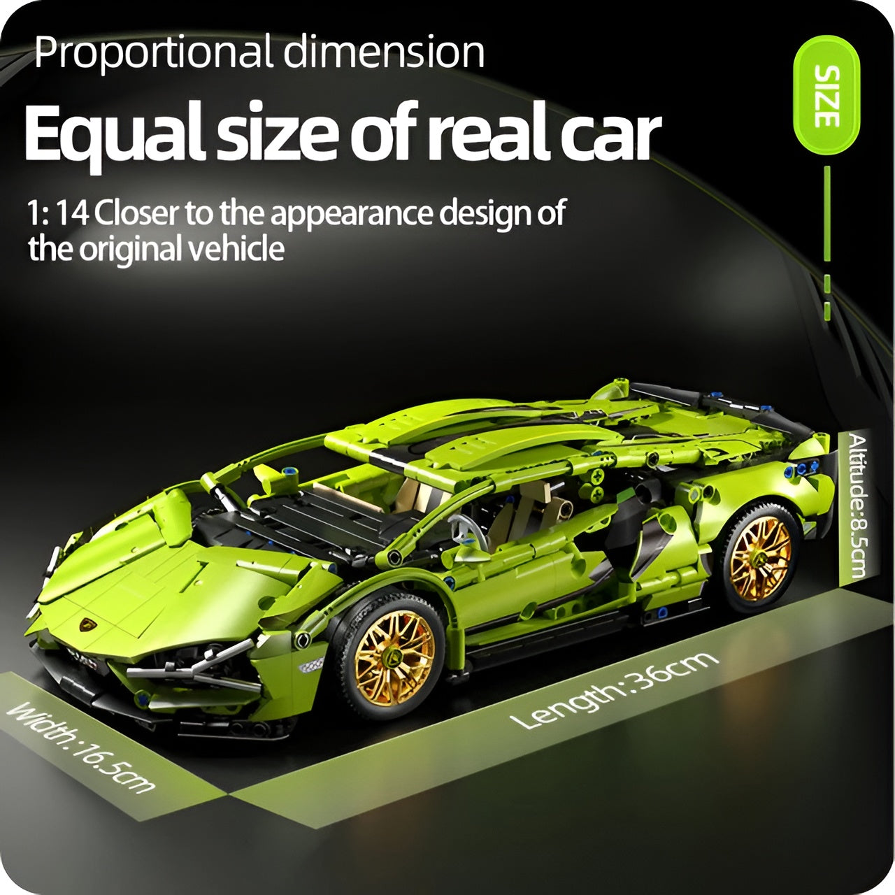 Mechanical Speed Vehicle for Children & Adults โ City Racing Car