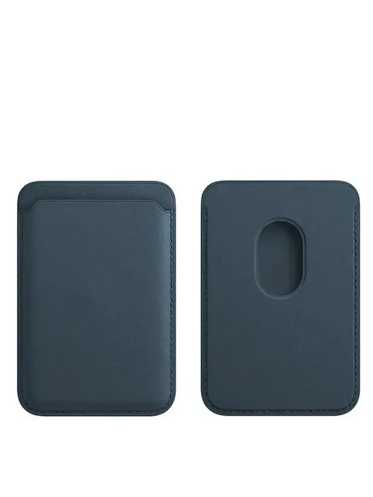 Slim Magnetic Leather Card Holder Wallet for iPhone