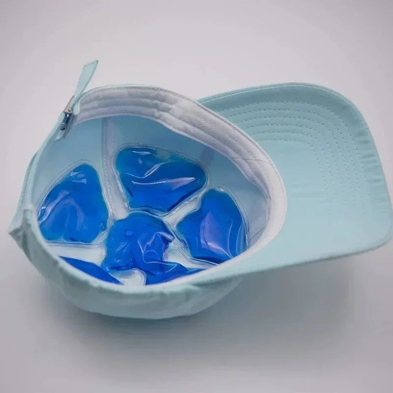 Gel Ice Pack Cooler for Hats and Helmets – Keeps Gear Cool on the Go