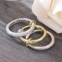 Trendy Gold Stackable Rings