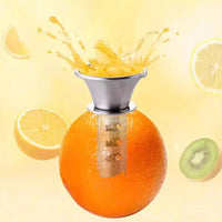 Premium Stainless Steel Manual Lemon Juicer – Effortless Hand-Cranked Citrus Squeeze
