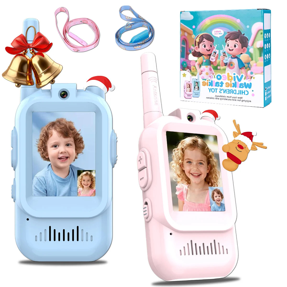 Children's 2-Pack Video Walkie-Talkies