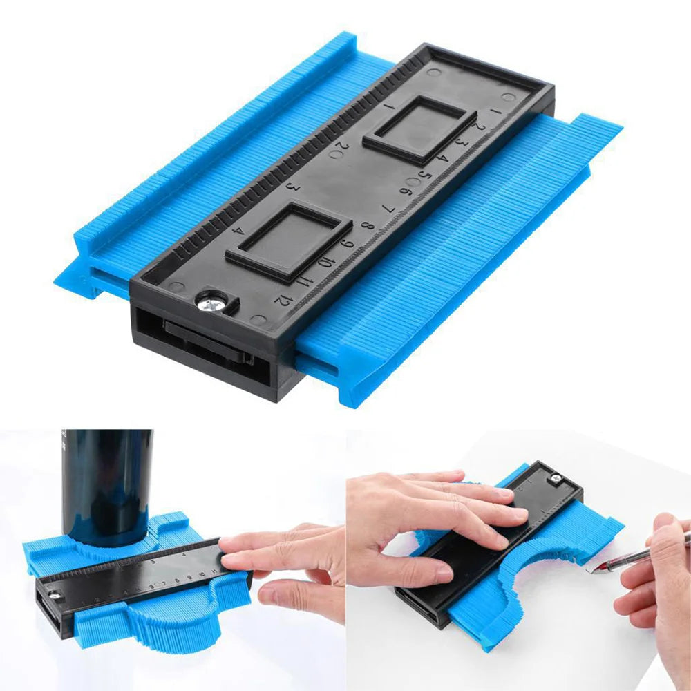 Precision Contour Gauge for Woodworking and Construction
