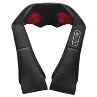 Heated Shiatsu Neck And Shoulder Deep Tissue Pressure Point Massager