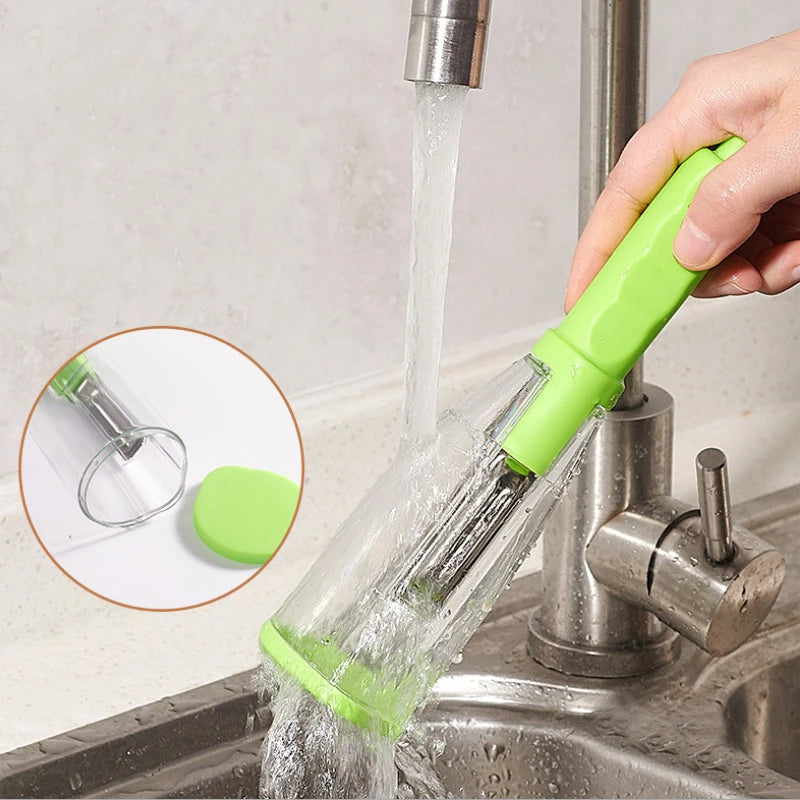 Multifunction Apple and Vegetable Peeler with Storage Tube
