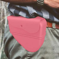 Silicone Dog Treat Pouch Training Bag with Waist Clip