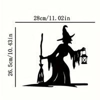 Halloween Witch Garden Stake Outdoor Decor