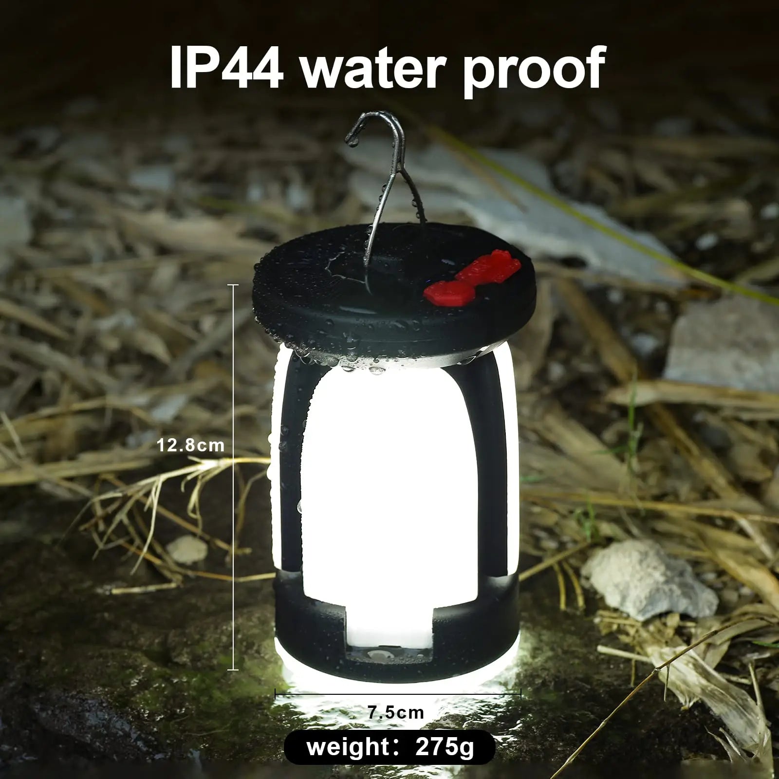 Compact Solar USB Folding Leaf Lantern for Camping