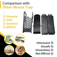Walk the Plank Humane  Reusable Mouse Trap