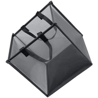 Portable Foldable Mesh Laundry Hamper with Easy-Grab Handles