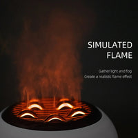 Dynamic Jellyfish Flame Aromatherapy Diffuser