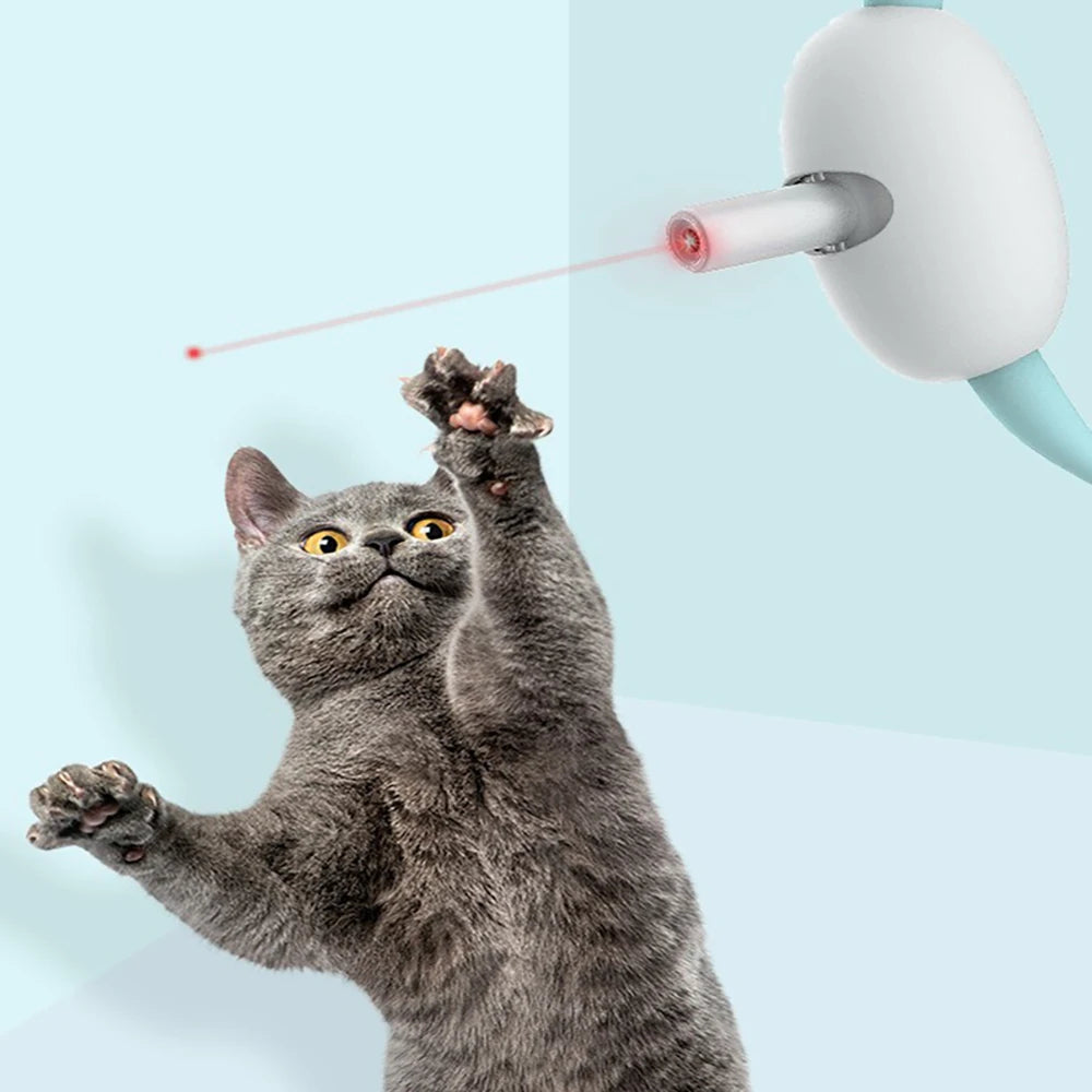 USB-Charging Interactive Laser Cat Collar for Hours of Fun
