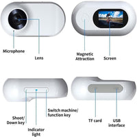 Mini Magnetic Action Camera POV Sport Recorder