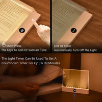 LED Night-Vision Flat-Panel Reading Lamp
