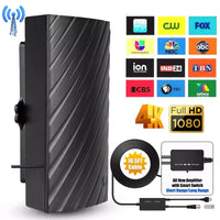 Ultra-Long Range Indoor HDTV Antenna, 4K Digital - Up to 600 Miles