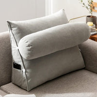 Luxury Back Wedge Bed Pillow For Back Pain