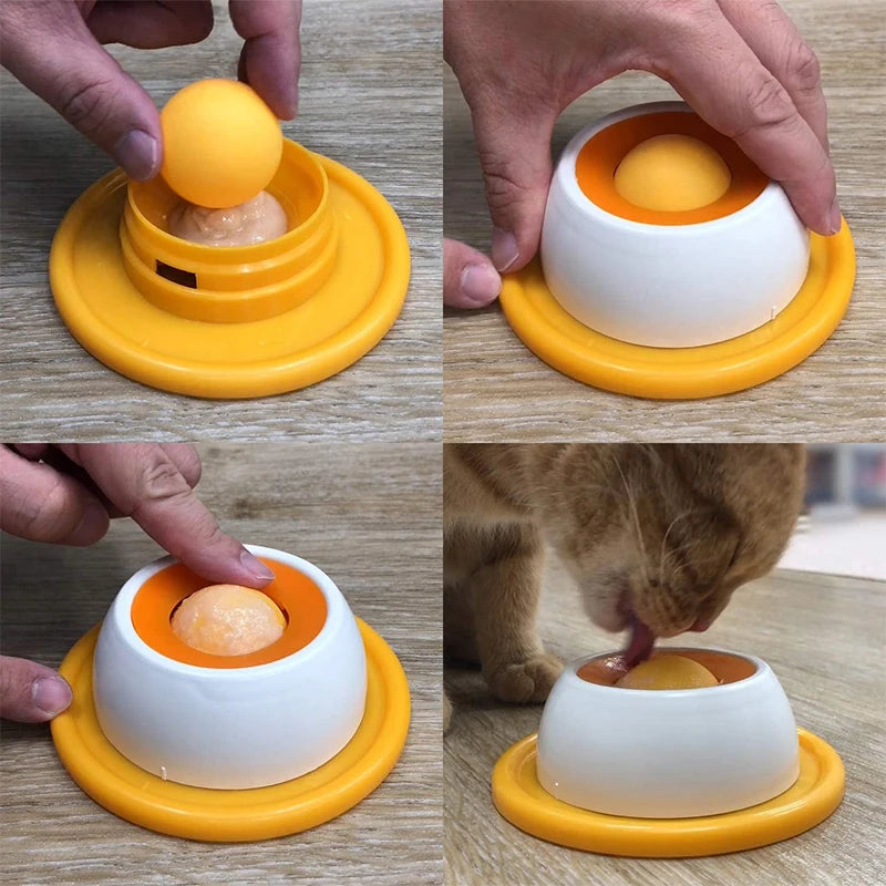 Slow-Feeder Lick Mat for Cats & Dogs – Promote Healthy Eating and Mental Stimulation