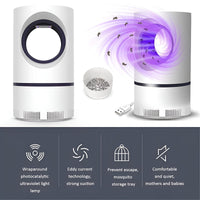 UV Light Insect Trap - Indoor/Outdoor Mosquito Fly Killer