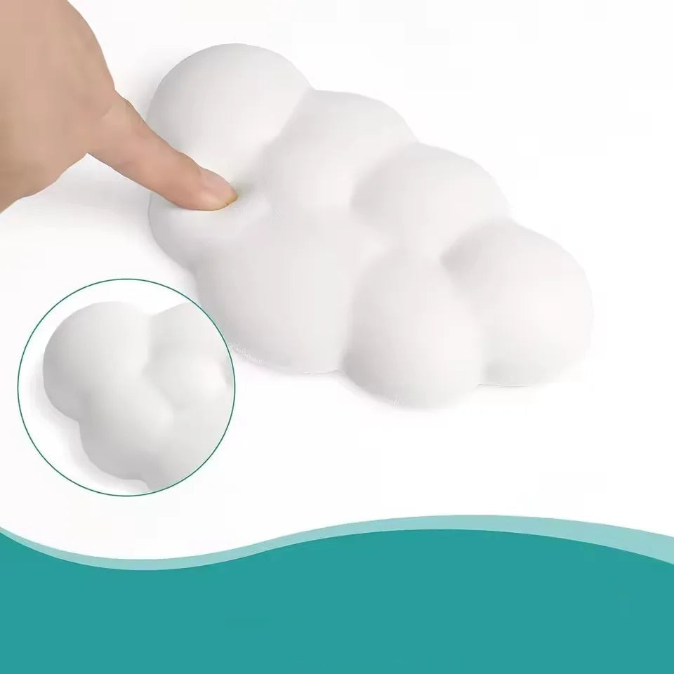 Cloud-Like Memory Foam Wrist Rest for Ergonomic Comfort