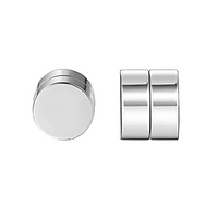 Premium Unisex Magnetic Crystal Design Stud Earrings
