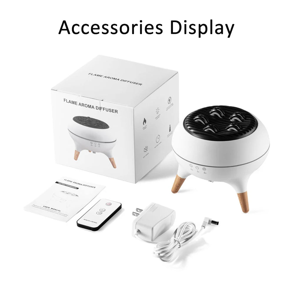 Dynamic Jellyfish Flame Aromatherapy Diffuser