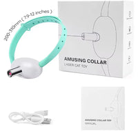 USB-Charging Interactive Laser Cat Collar for Hours of Fun