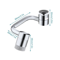 1080 Rotating Universal Faucet Extender – Extend Reach and Rotate for Easy Access